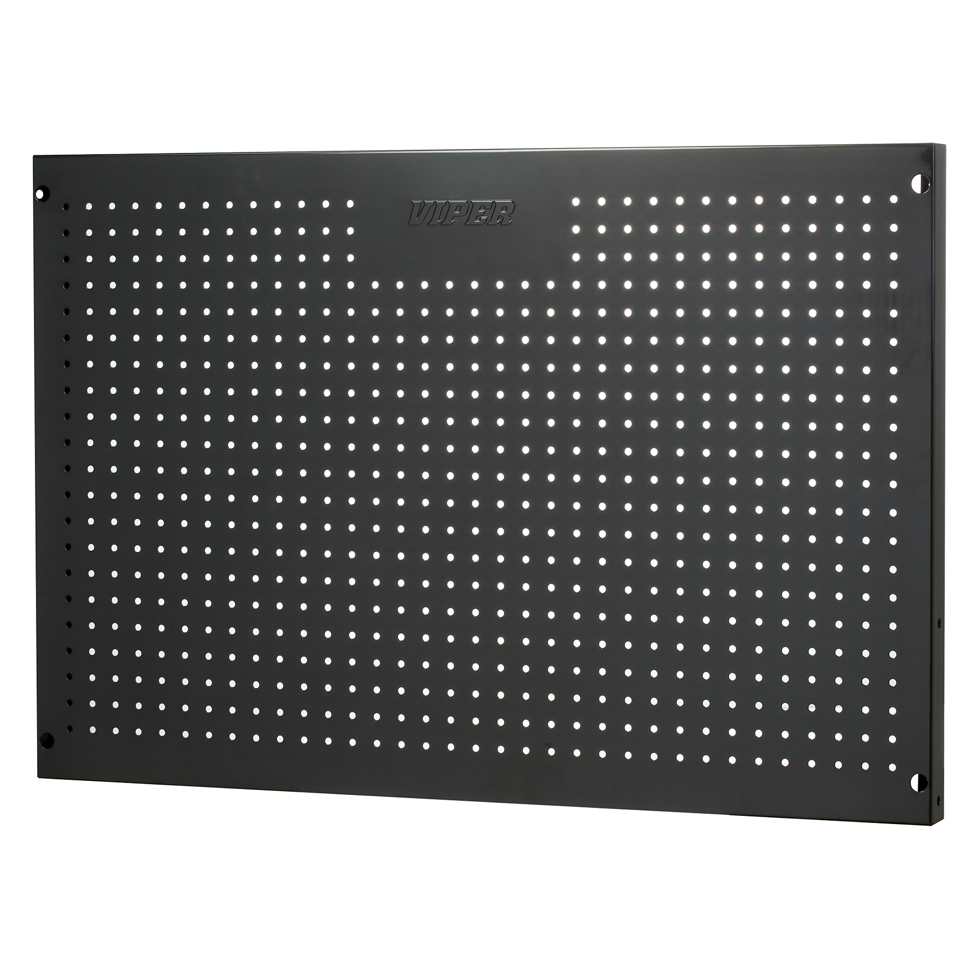 Viper Tool Storage Steel Pegboard - 24in. x 36in., Powder-Coated, Black, Model# V2436PBBL